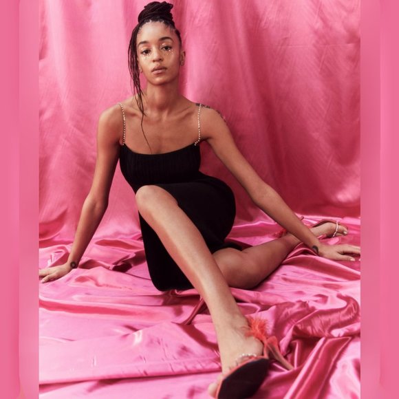 REFORMATION Gray Dress - Picture 3 of 10